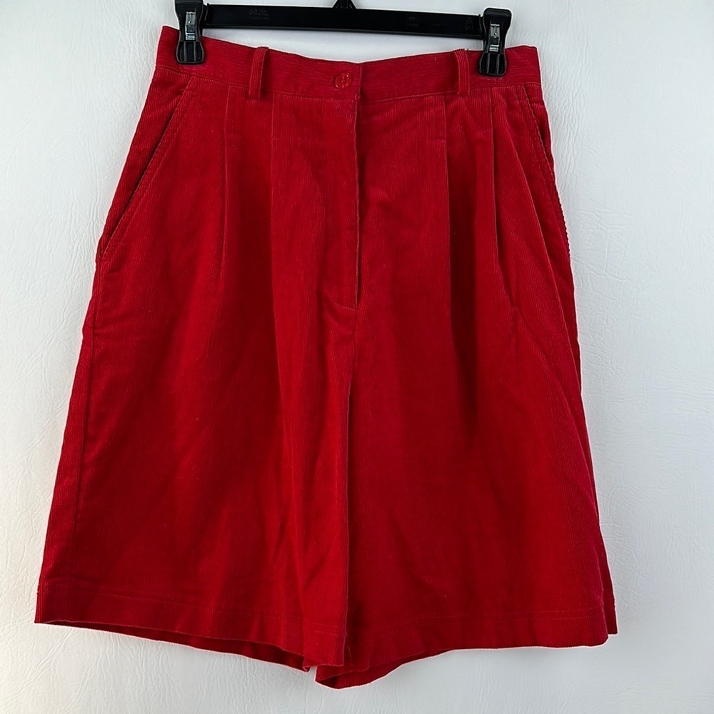 Vintage Susan Bristol Corduroy Bermuda Shorts, 10